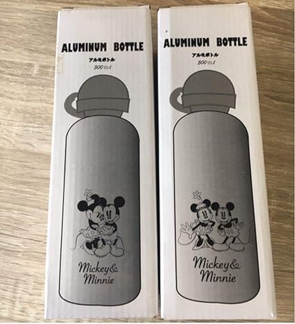 Amazon Co Jp ミッキー ミニー アルミボトル 水筒 ホビー
