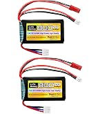 MOONZON 7.4V LiPo 2S 800mAh Battery With USB Cable – JST & PH2.0 Plugs For SCX24 RC Cars, Drones, 1/10-1/24 Scale Models - View #11