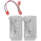 Connect-Ease Easy 12V Parallel Battery Connector, Dual Battery | Two 12V batteries in parallel, both charge together. Correct topology for parallel-only lithium batteries.