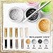 Fine Glitter Set, Premium Loose Glitter Pack of 30 Non-Toxic Shakers for Arts, Crafts, Body, Scrapbooking, Nails, Face, Party, Holiday, Bling