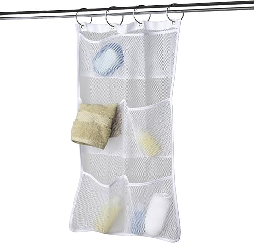 Amazon Com Laugh Cat Mesh Shower Caddy Curtains Organizer