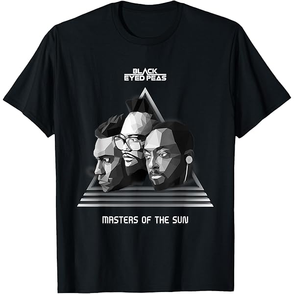 Amazon.com: Black Eyed Peas - Masters Of The Sun Album T-Shirt