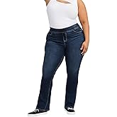 Torrid Women's Plus Size Jeans - Lean Jean High-Rise Slim Boot Jean