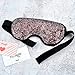 NEWGO Eye Cold Pack Gel Eye Mask Cold Therapy Clay Eye Mask with Soft Plush Backing for Dry Eyes, Headaches, Migraines, Dark Circles, Sinus - Rosegold