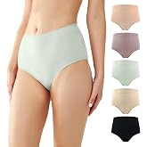 BATTEWA 50ml Incontinence Underwear for Women Leak Proof Panties 5color, S | High Waist Cotton Bladder Leak Protective Briefs Pee Proof Washable Light to Moderate Absorbent Underwear Postpartum