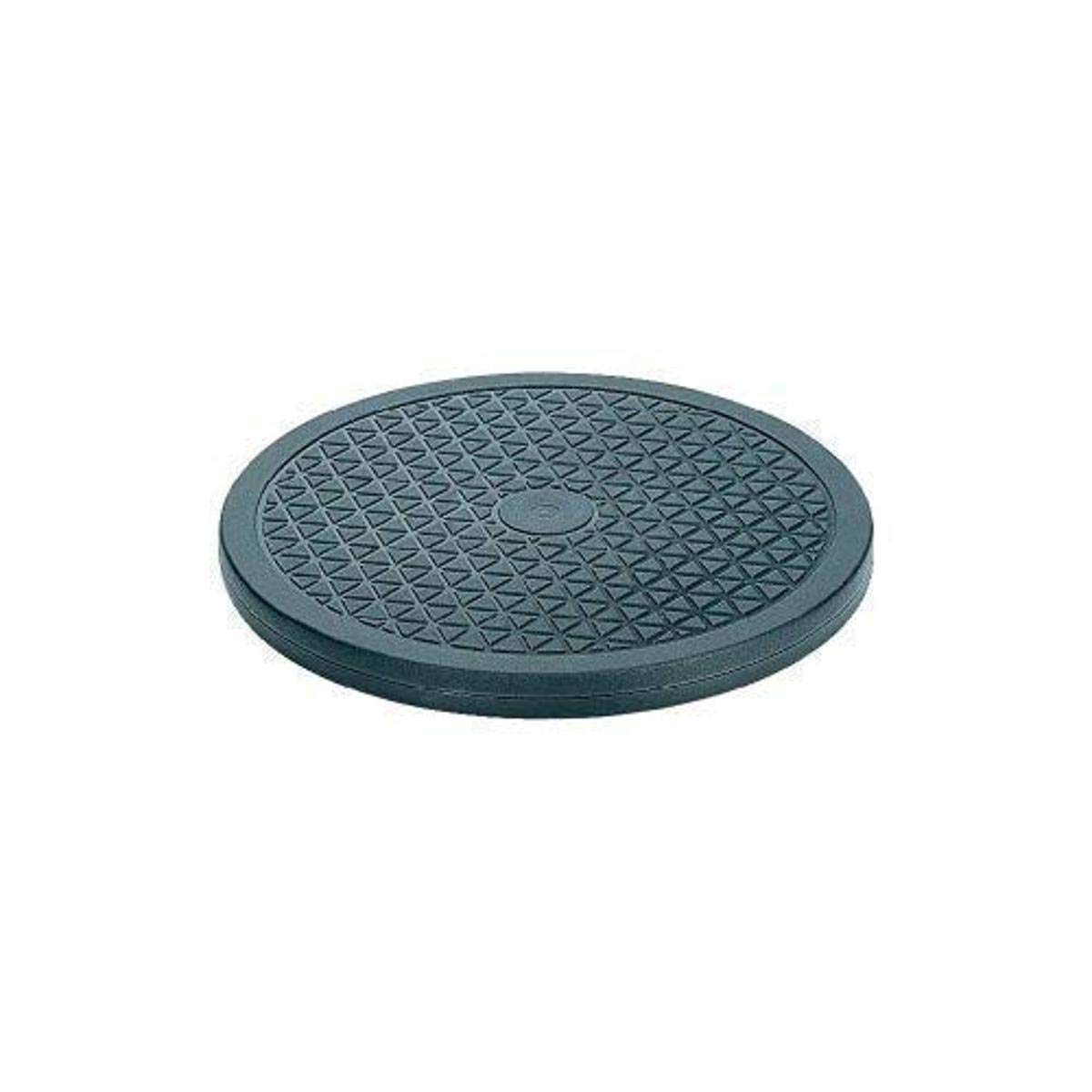chi-enterprise robust Twister (turntable) for Chi Machines I stable turntable for Chi massage devices like Chi Vitalizer, Energizer, Sun Ancon, Chi Sun | turntable black diameter 25 cm | Extra thin: 17mm