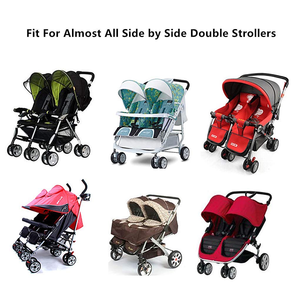 universal double stroller rain cover