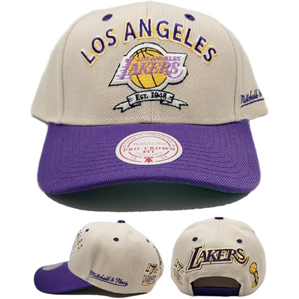 Mitchell & Ness Boné Snapback Los Angeles Lakers 2000 NBA Finals