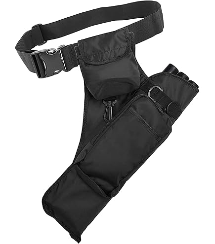 Flèche Tir À L'Arc Carquois Sac Support Ceinture Réglable