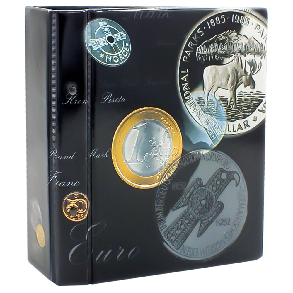 SAFE 7817 Albums Coins Scrapbook - Keep your euro coins - Your Euro Coin Scrapbook 1 Cent to 2 Euro 7817