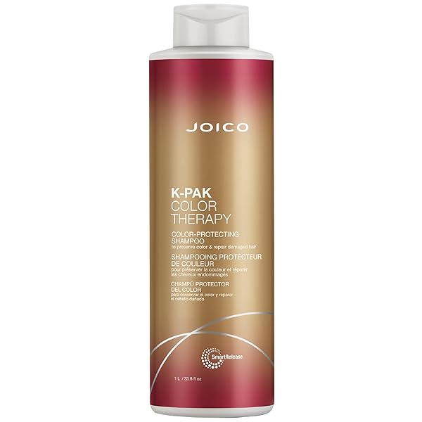 JOICO COLOR THERAPY SHAMPOO FOR COLOR-TREATED HAIR – WITH KERATIN & ARGAN OIL, REPAIRS DAMAGE, BOOSTS SHINE, 33.8 OZ