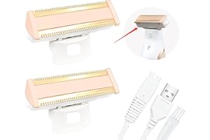 JUPSDDTH Shaver Replacement Heads for Finishing Touch Flawless Body Rechargeable Ladies Flawless Body Shaver Replacement Heads (only for Flawless Body Shaver Replacement Heads)