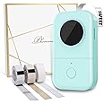 Phomemo D30 Mini Label Maker, Inkless Thermal Portable Bluetooth Label Printer with 1000+ Templates | Compact Design for Home, Office, School & Pantry Organization, Includes 3 Rolls & Free App (Green)