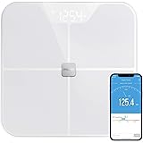 iHealth Nexus Body Fat Scale Smart BMI Scale Digital Bathroom Bluetooth Weight Scale, Body Composition Analyzer with Tempered