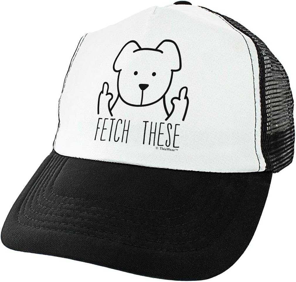dog trucker hat
