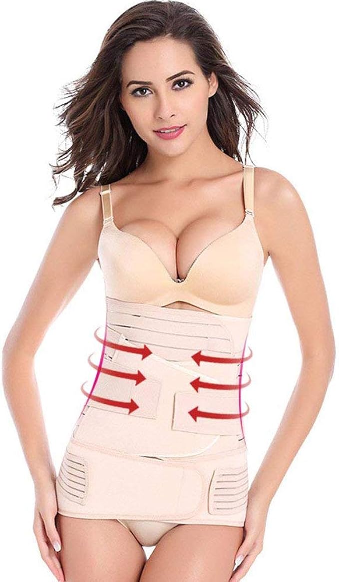 Miss Loly 3 In 1 Postpartum Abdominal Support Belt Amazon De Bekleidung