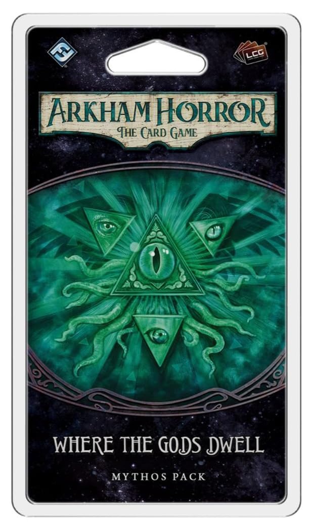 Fantasy Flight Games, Arkham Horror The Card Game: Mythos Pack - 5.5. Where the Gods Dwell, Ages 14+, 1 to 4 Players, 60 to 120 Minutes Playing Time โ image 1