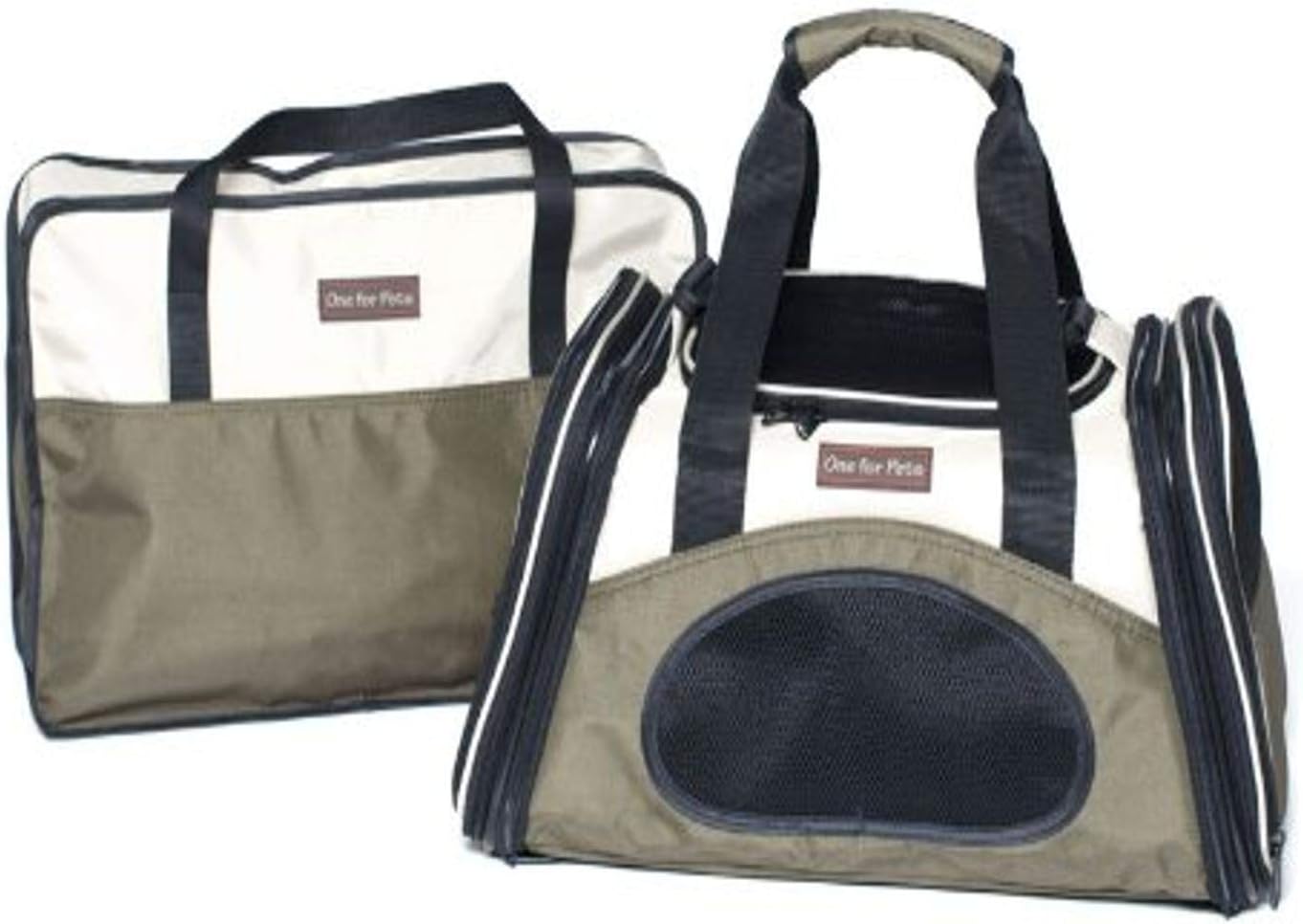 One for Pets The One Bag Pet Carrier, Large, Olive Soft