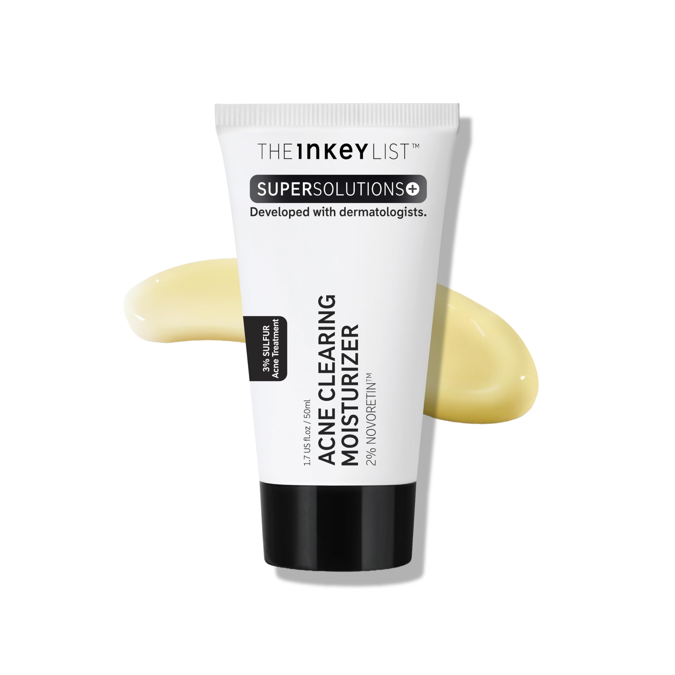 The Inkey List Blemish Clearing Moisturiser 50ml, Dermatologically Tested, Treats Stubborn and Persistent Active Breakouts, Fragrance-free, Suitable for Normal/Oily Skin
