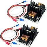 HiLetgo 2pcs 3D Printer Accessories 25A MOS Tube Heat Bed Power Module Expansion Board High Current Load Module Mos Tube Hote