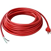 35ft 3-Prong Vacuum Power Cord for Oreck XL Vacuums, Replace 75558-02-441 | 3-Prong Standard Plug, Wear-Resistant Heavy-Duty Cable, for Oreck XL Upright Vacuum Power Cord Replacement Repair