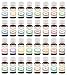Ultimate Essential Oil Set 32-10 ml 100% Pure Therapeutic Grade for Aromatherapy Diffuser, Skin, Body, Hair. Perfect for DYI Crafts, Soap, Lotion, Cream, Lip Balm and Candle Making.