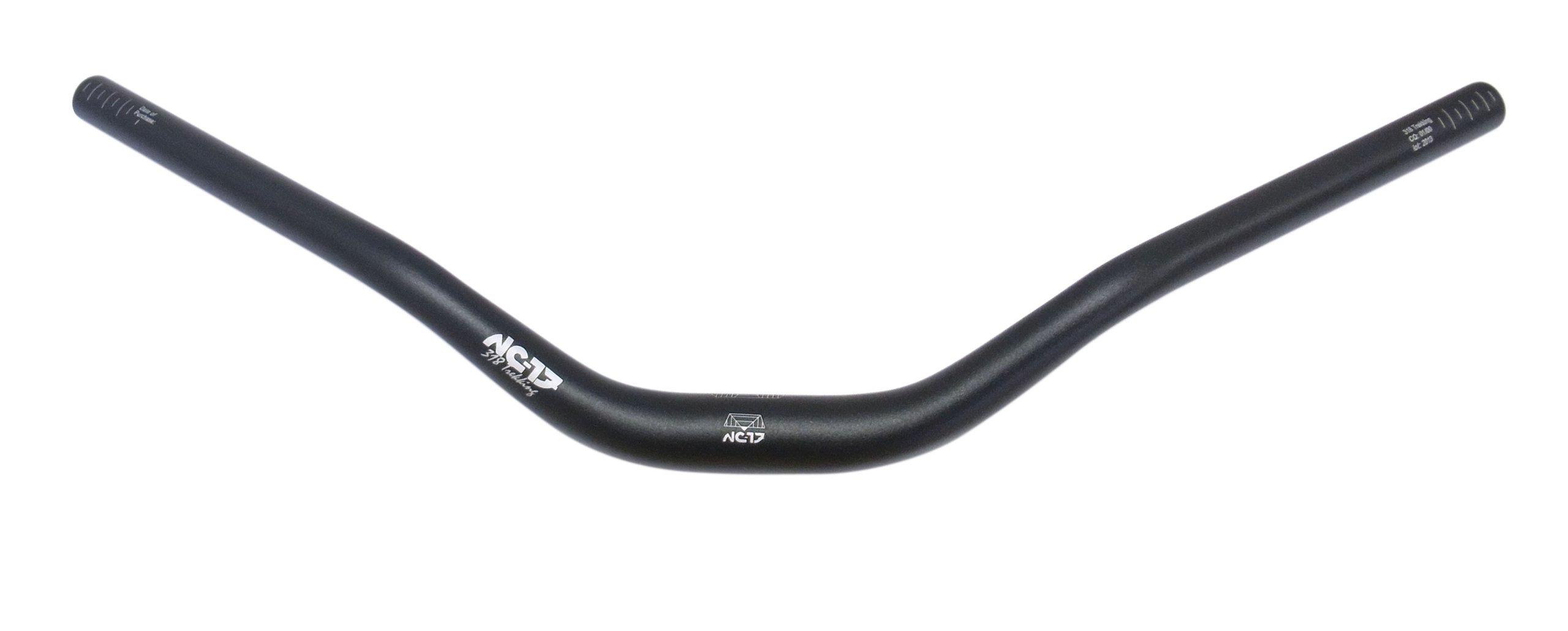 NC-17 Trekking handlebar, bicycle handlebar 318 Pro, Ø 31,8 mm, aluminum black