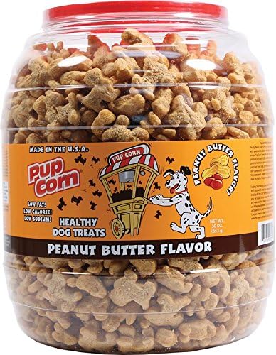 pup corn peanut butter flavored