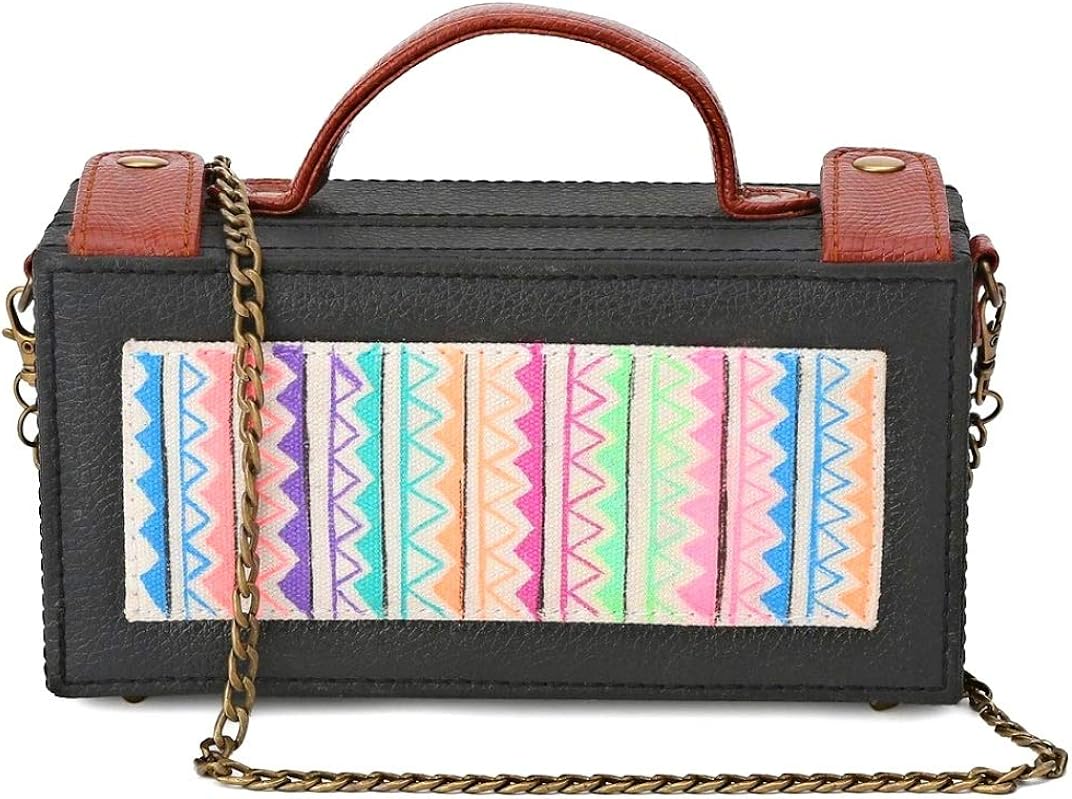 Buy Dhaka Handpainted clutch bag by gonecase at Amazon.in