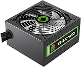 GameMax GP-Series 750W 80 Plus Bronze ATX Power Supply Fully Wired Black PSU view 3