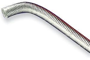 Design Engineering 010429 Cool-Tube Extreme Silver 1" x 3' Heat Reflective Sleeve