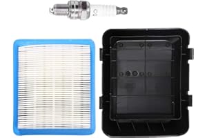 Air Filter with Spark Plug 17211-ZL8-023 17231-Z0L-050 Replacement for Honda GCV135 GCV160 GCV190 Engine HRB216 HRB217 HRR216