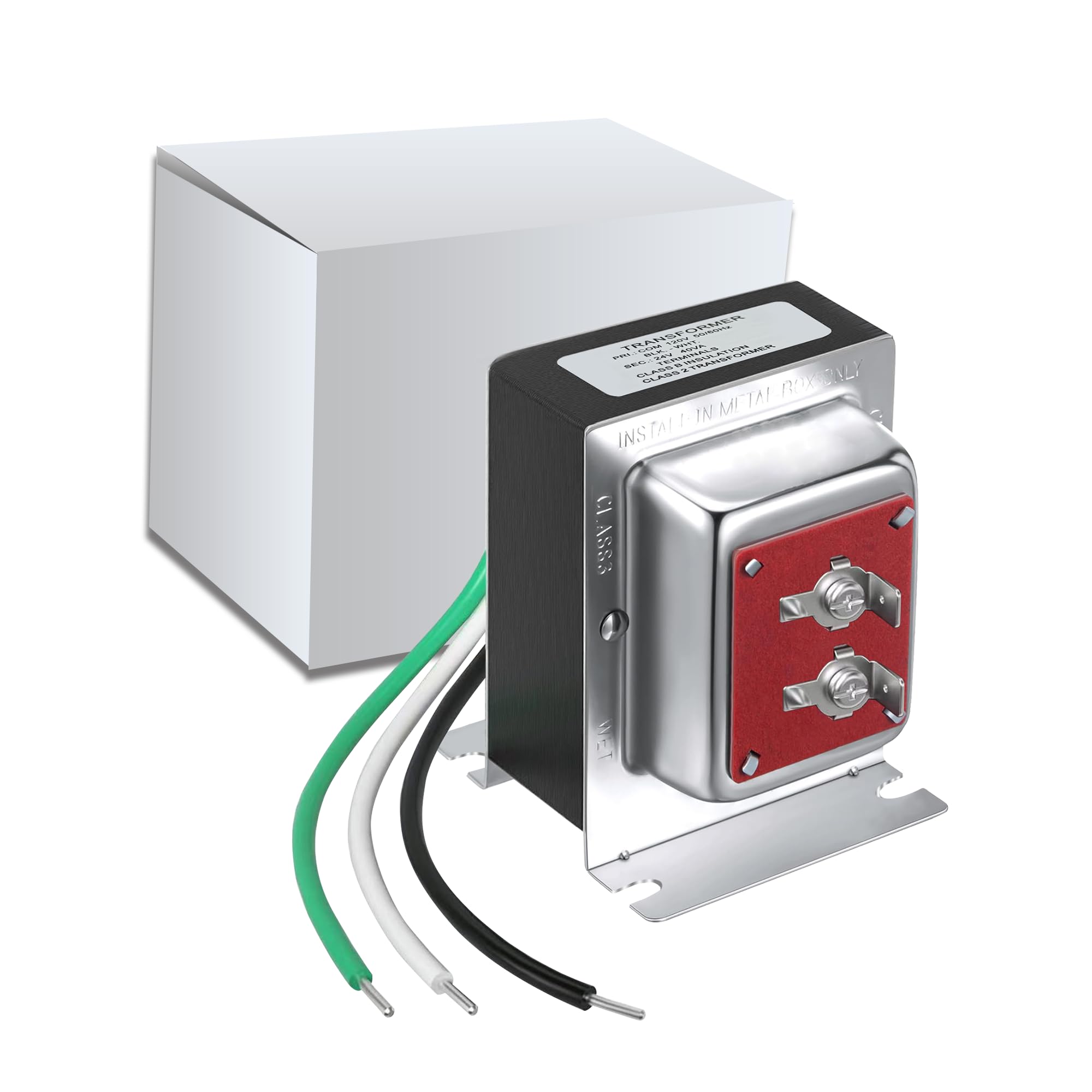 Photo 1 of Doorbell Transformer 24V 40VA Thermostat Power Adapter Hardwired Door Chime Transformer Compatible with Video Doorbell Ring Pro Nest Hello