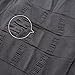 Odoland Men's Body Shaper Slimming Shirt Tummy Vest Thermal Compression Base Layer Slim Muscle Tank Top Shapewear, Gray, M