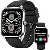 EASYTAO Smartwatch Hombre, Monitor Salud, hasta 7 días de Batería, IP68 | Reloj Inteligente, 1.83'', Monitoreo de la Frecuenc