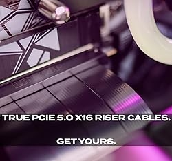 LINKUP - AVA5 PCIE 5.0 Riser Cable | RTX5090 RX8900