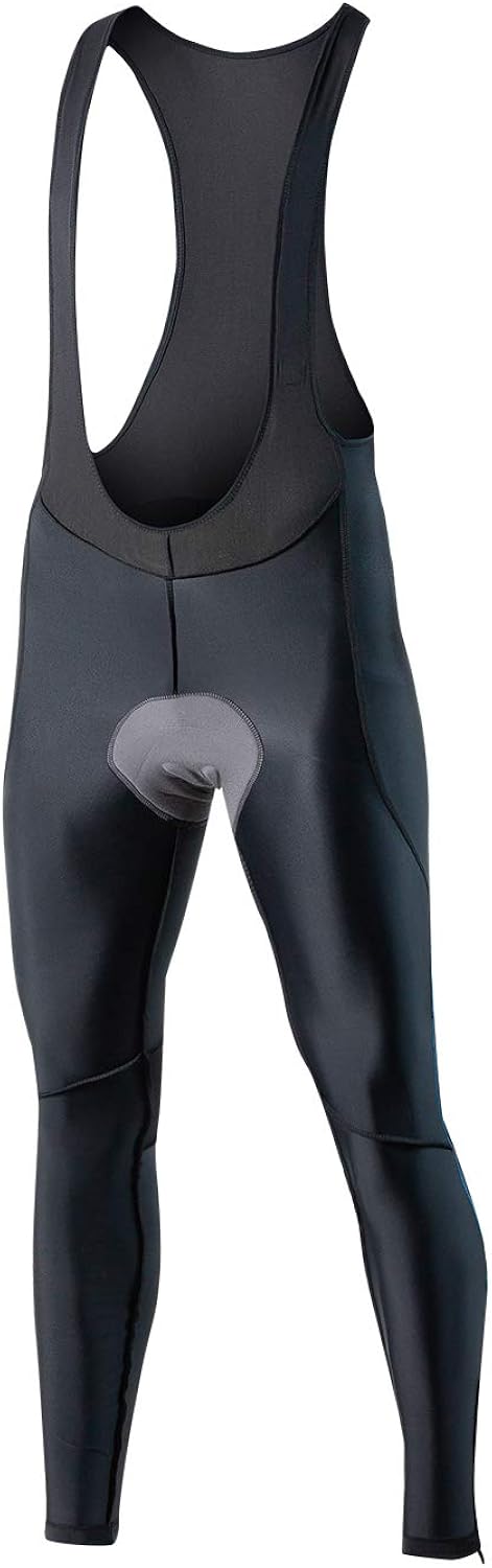 Santic Cycling Bibs Pants Mens Long Tights 3D Padded Bike Legging: Clothing