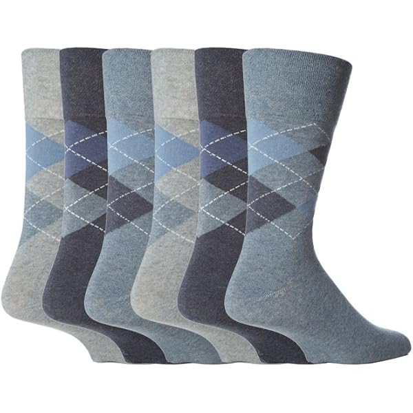 Gentle Grip Mens Non Elastic Top Dress Socks | 6 Pair Pack – Sock Snob - Foto 7