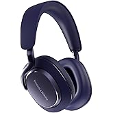 Bowers & Wilkins Px7 S3 Wireless Headphones Over Ear Noise Cancelling, Active Noise Cancelling & Transparency Mode, Hi-Res Sound, Bluetooth, 30-Hr Playtime, Quick Charge, Indigo Blue