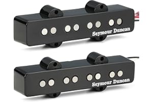 Seymour Duncan SJB-2 Hot Jazz Bass Pickup Set - Black