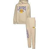 Ultra Game Youth NBA Official Super Soft Hoodie Sweatshirt and Sweatpants Joggers Set