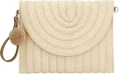 natural clutch bag