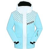 PHIBEE Women's Waterproof Outdoor Snowboard Breathable Ski Jacket