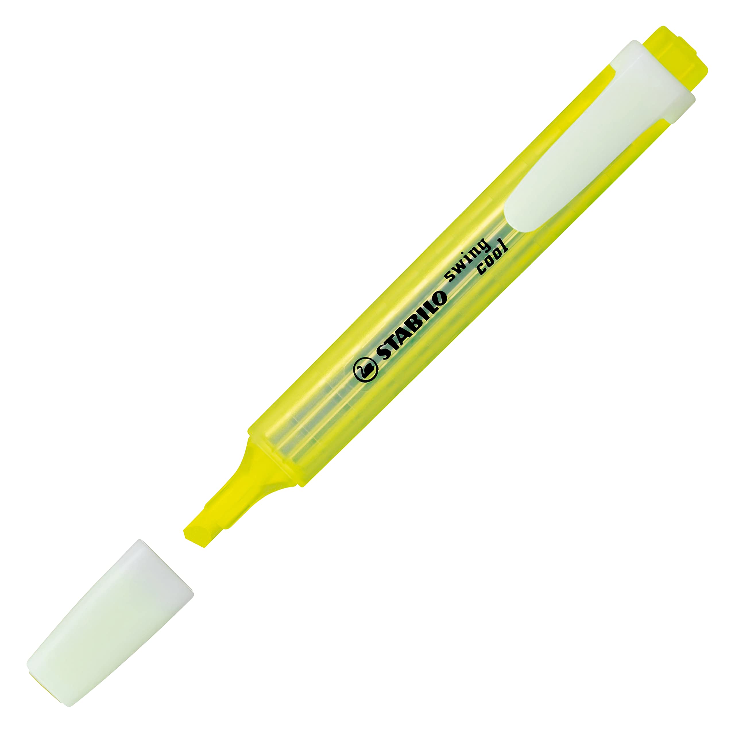 Stabilo 1 - 4 mm Swing Cool Highlighter, Yellow