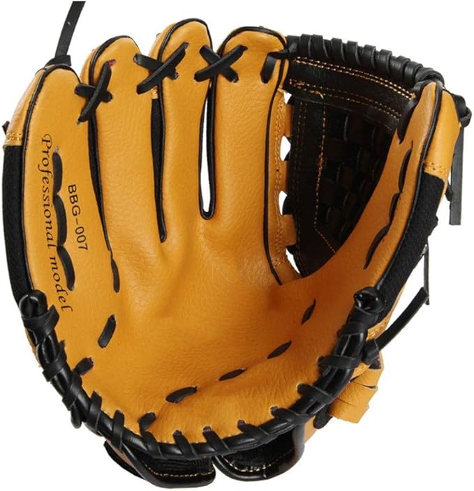 DERTHWER Baseball Gloves, Left and Right Hand Gloves Adult Teen Children Competition