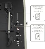 Crosley Voyager Portable Turntable Bluetooth 3-Speed Suitcase Vinyl Player view 5