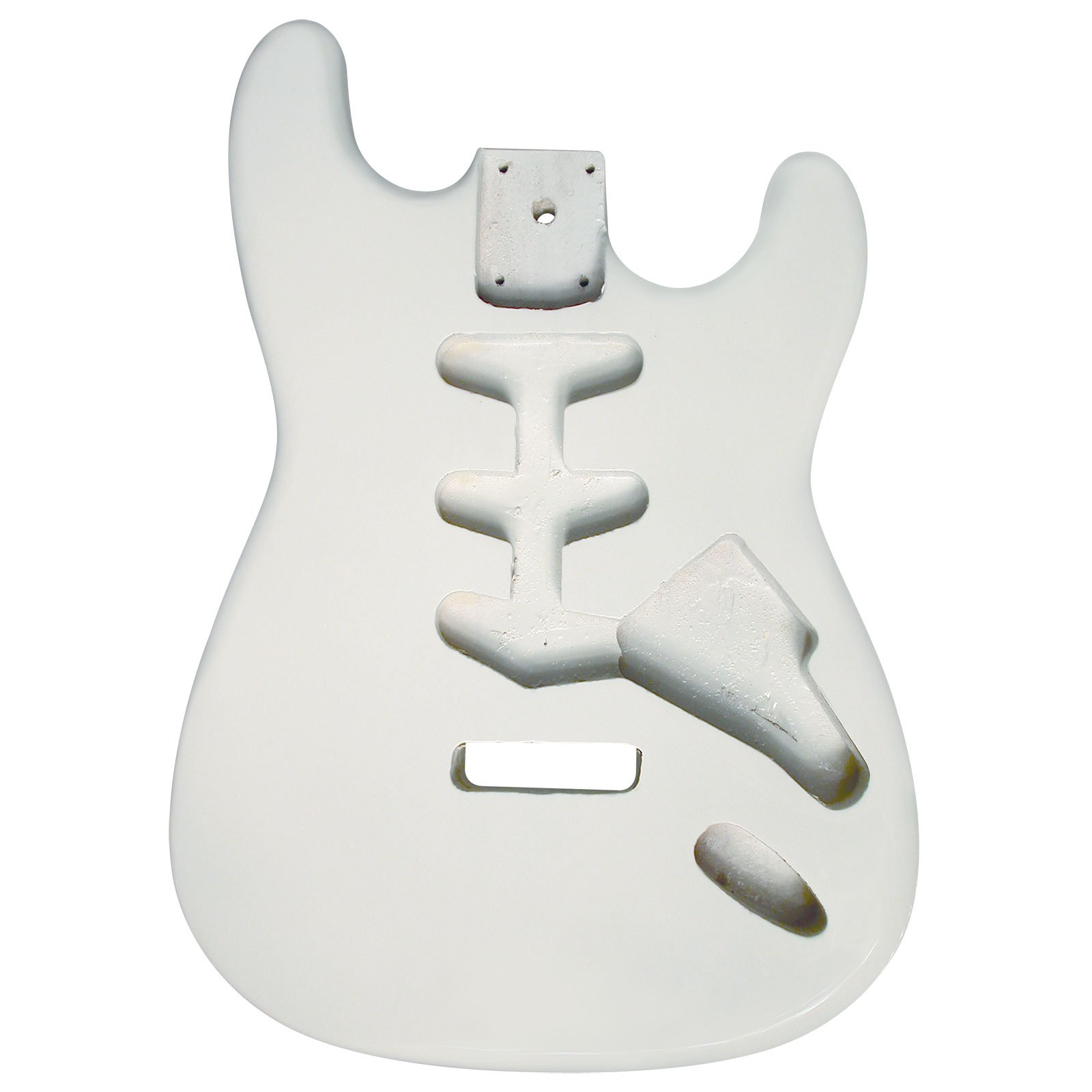 Golden Gate S-209 Vintage S Style Electric Guitar Body - White