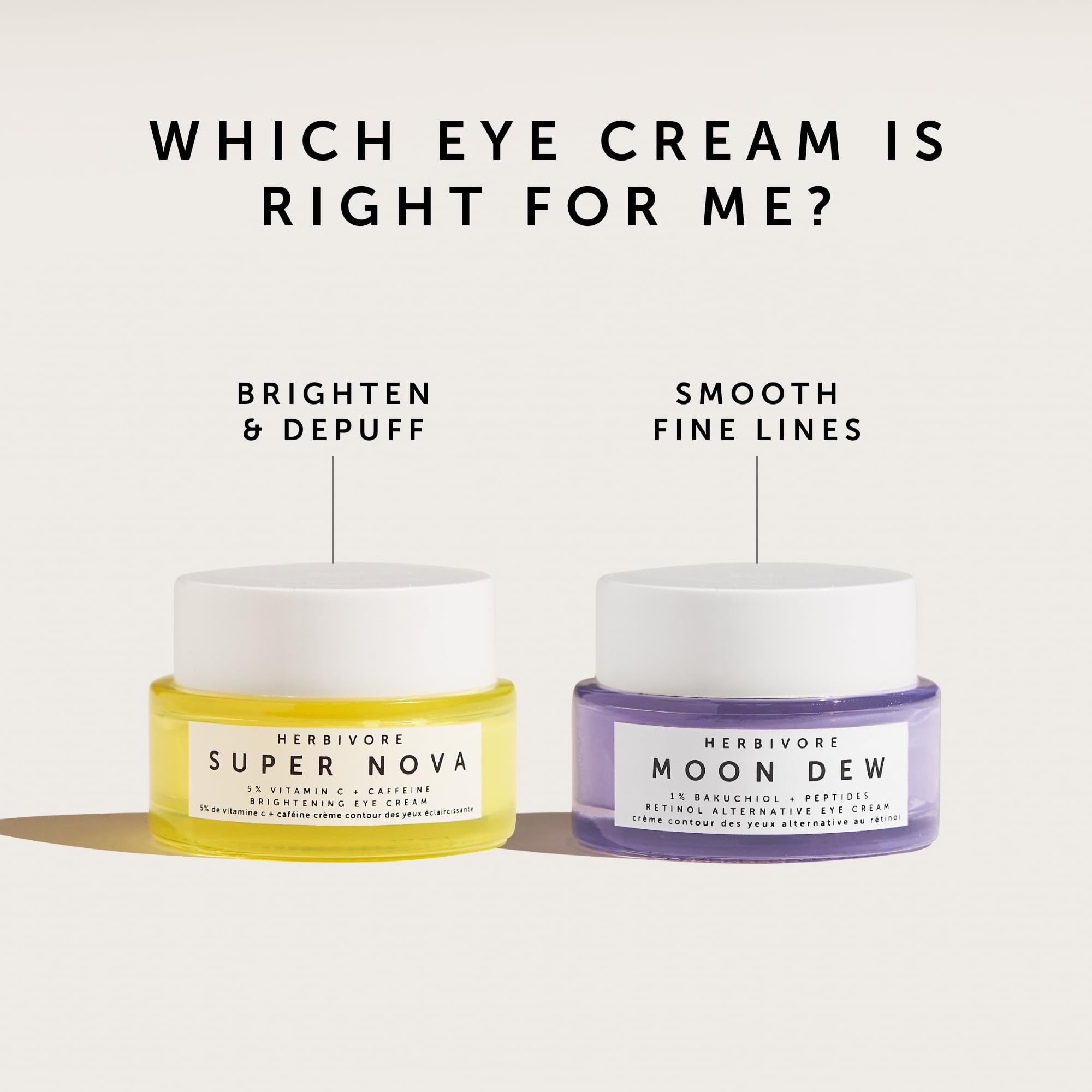 HERBIVORE Bakuchiol Retinol Alternative - Bakuchiol + Peptides, Smooths Skin, Reduces Fine Lines, Wrinkles & Puffiness, Plant-based, Vegan, Cruelty-free