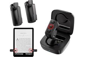 BIFTU RF Remote Page Turner for Kindle Paperwhite Oasis Kobo eReaders, Taking Photos Camera Video Recording Remote Triggers, Page Turner Clicker for ipad Tablets Reading Novels iOS and Android Devices