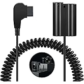 NEEWER D Tap to EN-EL15 Dummy Battery with Cable for V Mount Battery, Stable Continuous Power Supply for Nikon Z8 Zf Z6 Z6II 